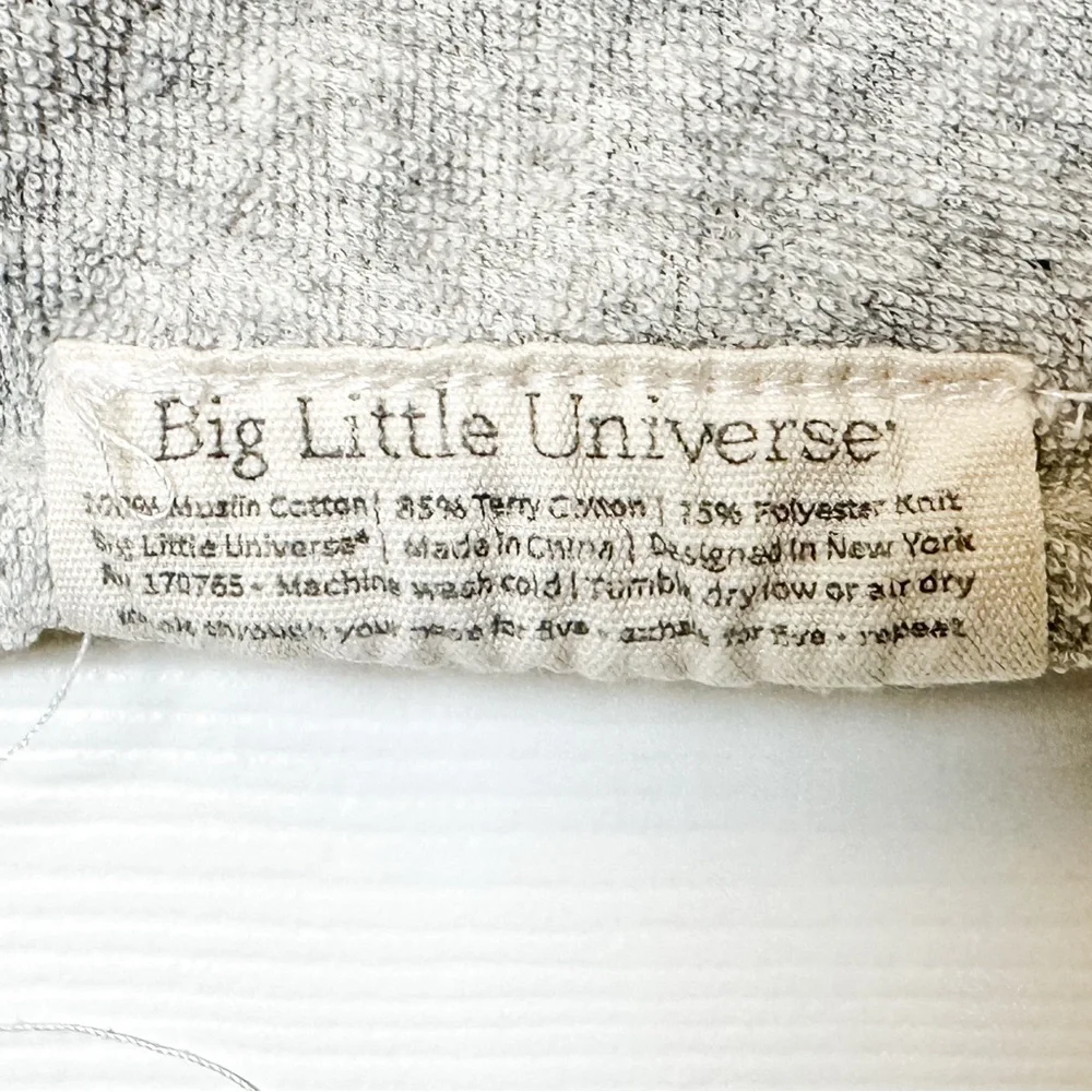 Big Little Universe Reversible Hooded Poncho Kids - Dijon Yellow